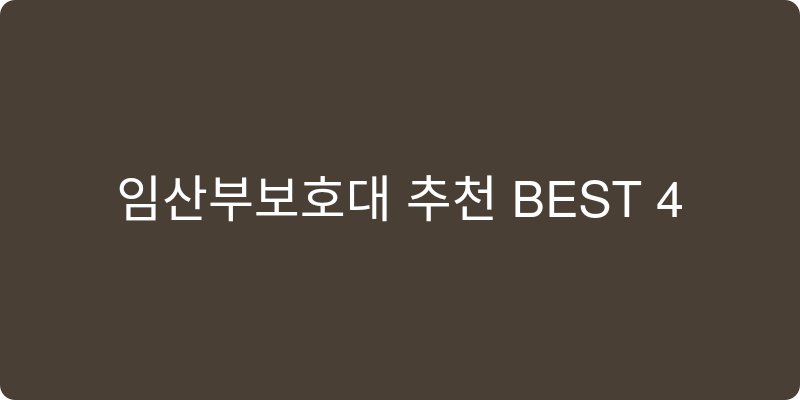 임산부보호대 추천 이미지