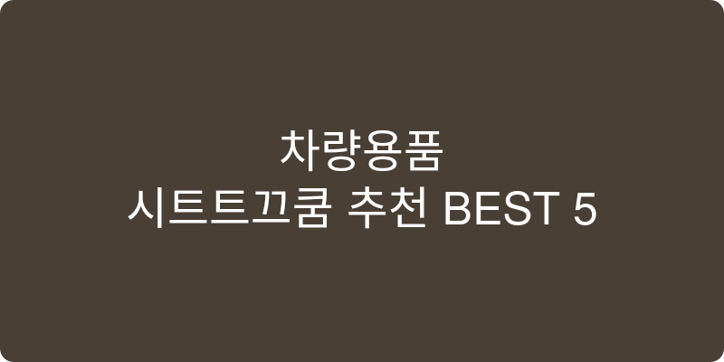 차량용 틈새 쿠션 추천 이미지