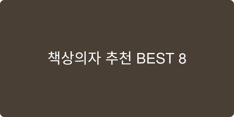책상의자 추천 이미지
