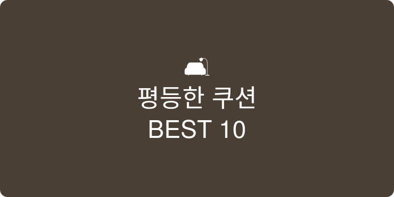 일반쿠션 추천 이미지