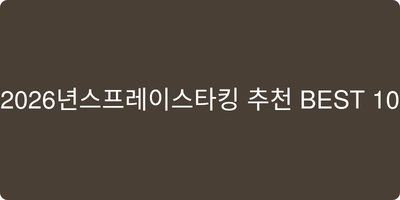 2026년형 스프레이 스타킹 추천 이미지