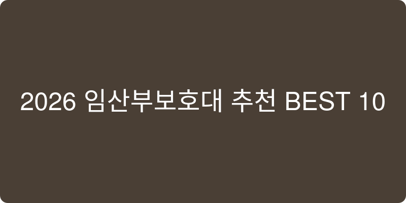 임산부보호대 추천 이미지