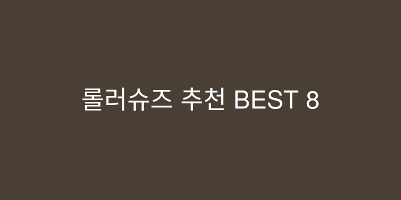 롤러슈즈 추천 이미지
