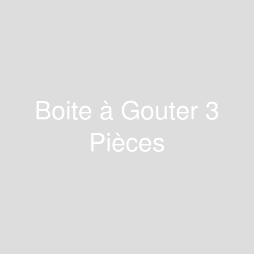 Une image représentant le produit Boite à Gouter 3 Pièces