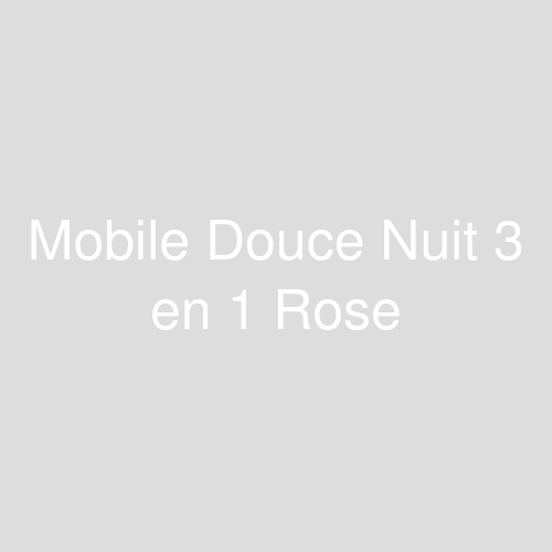 Une image représentant le produit Mobile Douce Nuit 3 en 1 Rose