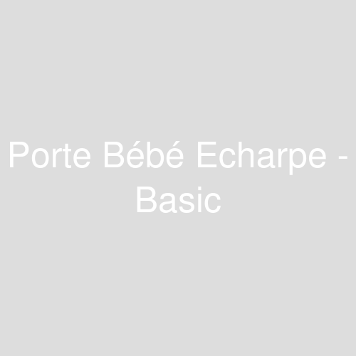 Une image représentant le produit Porte Bébé Echarpe - Basic