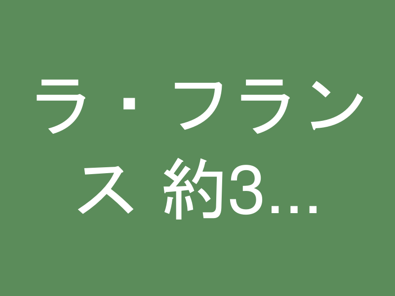 ラ・フランス 約3kg（7〜10玉）