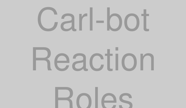 Carl-botリアクションロールのイメージ