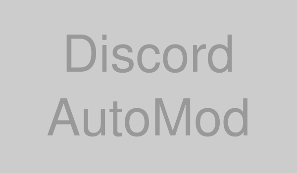Discord AutoMod設定画面のイメージ