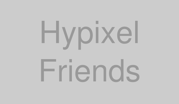 Hypixelフレンドリストのイメージ