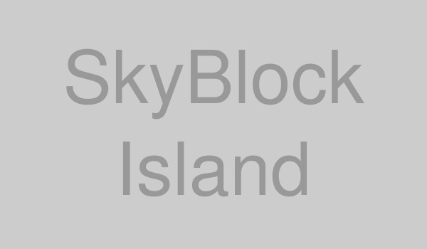 SkyBlock初期島のイメージ
