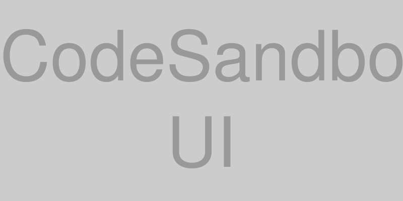 CodeSandbox