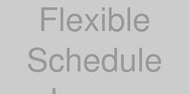 様々な場所で練習できる自由なスケジュール