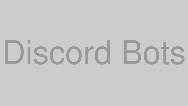 Discord Botのイメージ