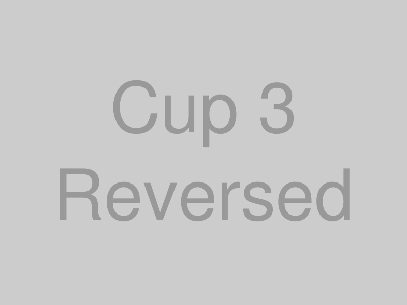 カップの3 逆位置
