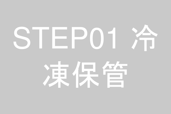 お手元に届いたら冷凍庫で保管
